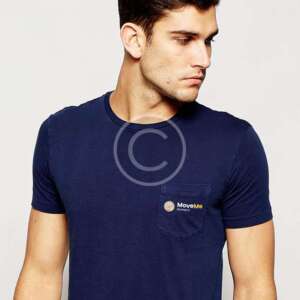 Logo T-Shirt, Navy Blue